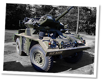 Fox CVRW, 1970's to early 1990's British army