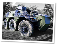 Saracen APC, 1960's to 1980's, British army