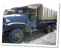 Open cab GMC 6X6  World War 2, extensively used by allied forces 