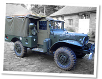 Dodge weapons carrier WC52, world war2, used extensively by allied forces