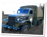 World War 2, GMC 6X6 truck, used extensively by Allied forces