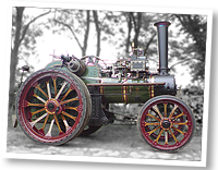 Tasker traction engine, 1916, ordered by the war department for gun haulage etc. during WW1