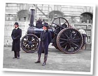 Fowler traction engine 1902